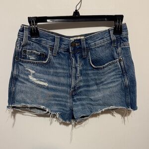 Universal Thread Light Blue Distressed Denim Cutoff Shorts